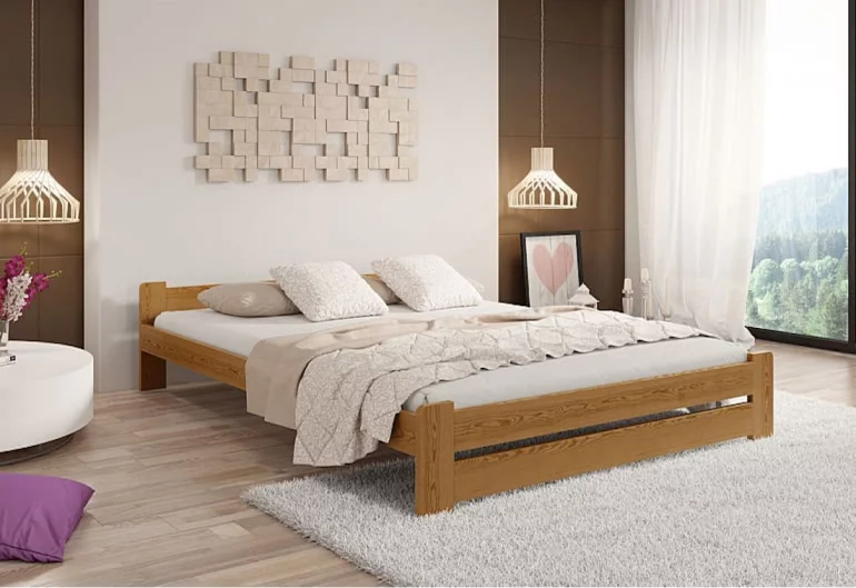 HERA 2 ágy + matrac + ágyrács AJÁNDÉK, 200 x 200 cm