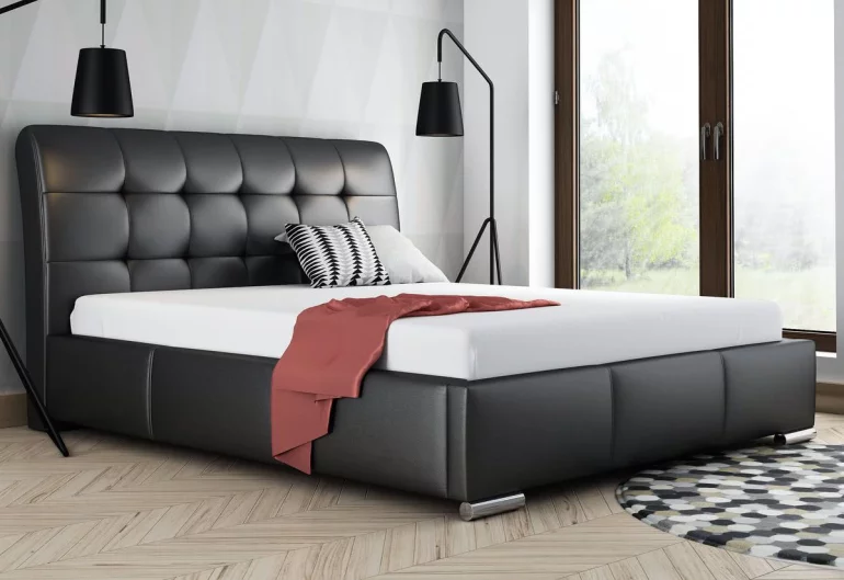 BERAM kárpitozott ágy matraccal, 160x200