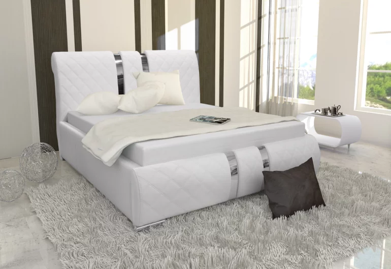 DINA kárpitozott ágy matraccal, 160x200