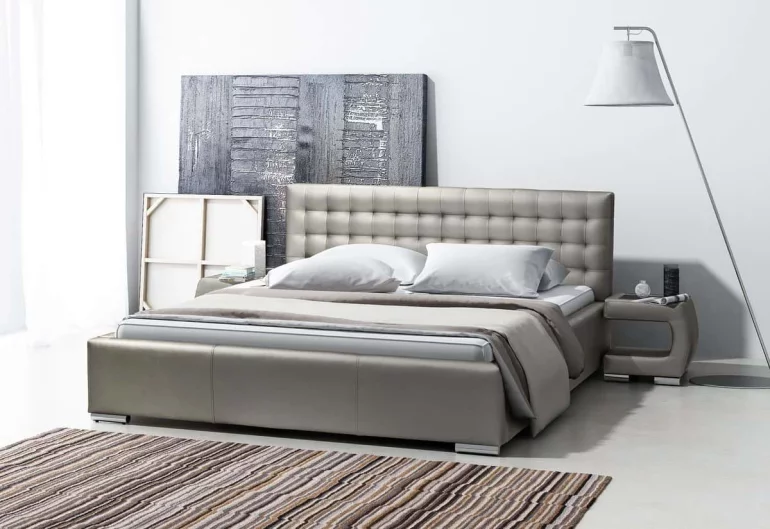INGE kárpitozott ágy matraccal, 120x200