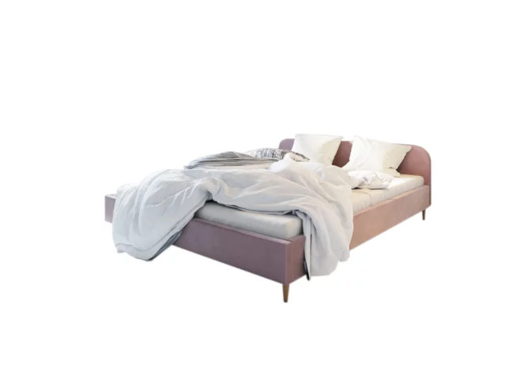 LIFE egyszemélyes kárpitozott ágy+ágyrács+matrac, 120x200