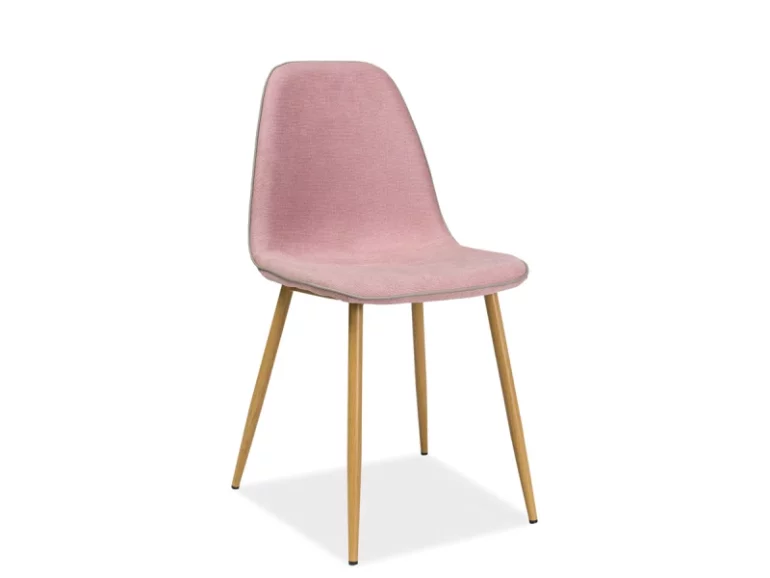 Židle DUO, 86x44x40, růžová
