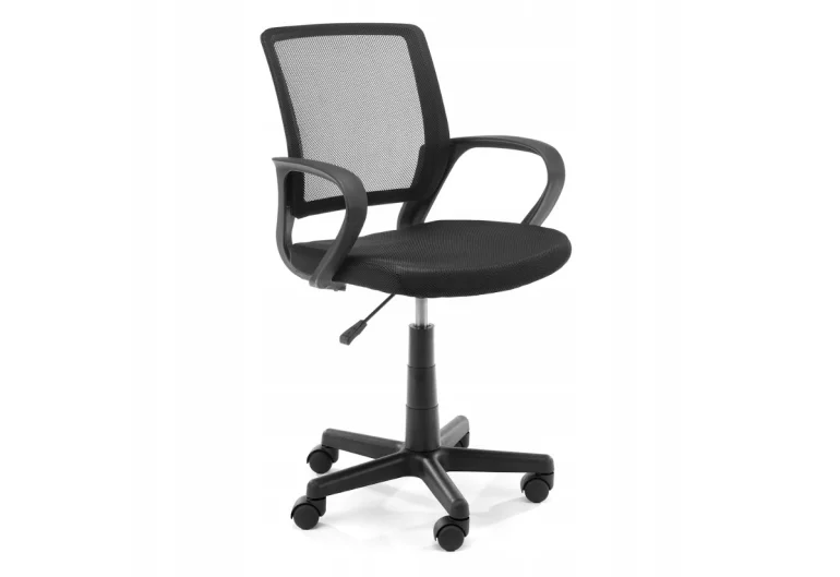 KORAD FD-6 Irodai szék, 53x81-93x56,5, fekete