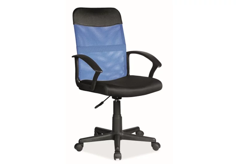 VIKY Q-702 gyerek szék, 49x95-105x48, kék/fekete